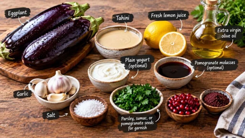 Ingredients You’ll Need for Mutabal