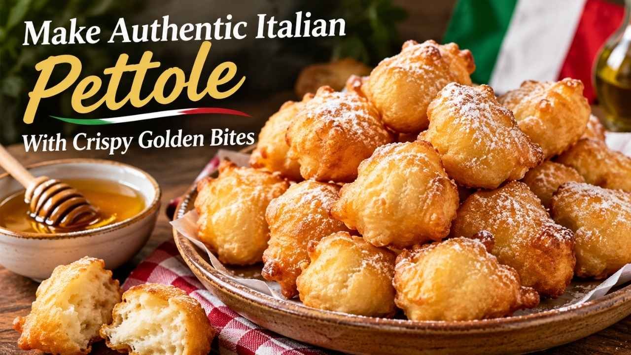Italian Pettole With Crispy Golden Bites