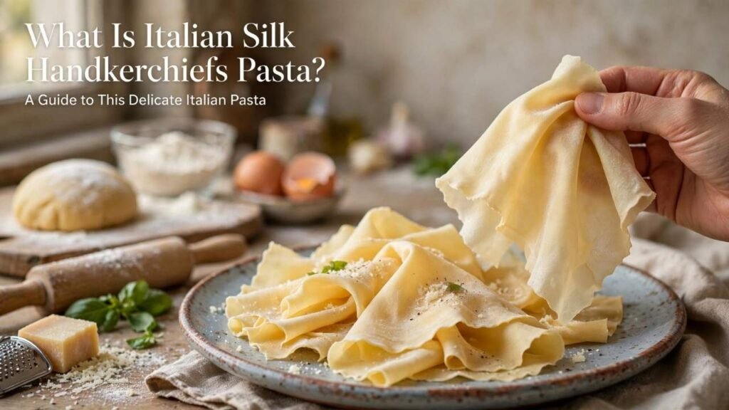 What Is Italian Silk Handkerchiefs Pasta?