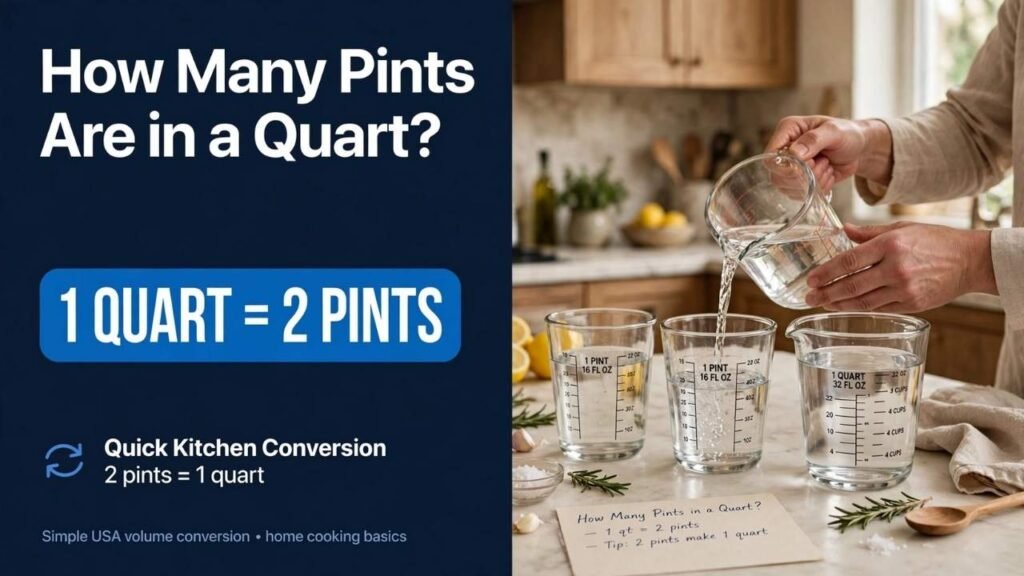 How Many Pints Are in a Quart?