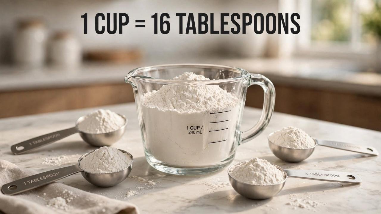 If you’re following a recipe and wondering how many tablespoons are in 1 cup, the answer is simple: 1 U.S. cup equals 16 tablespoons (tbsp).