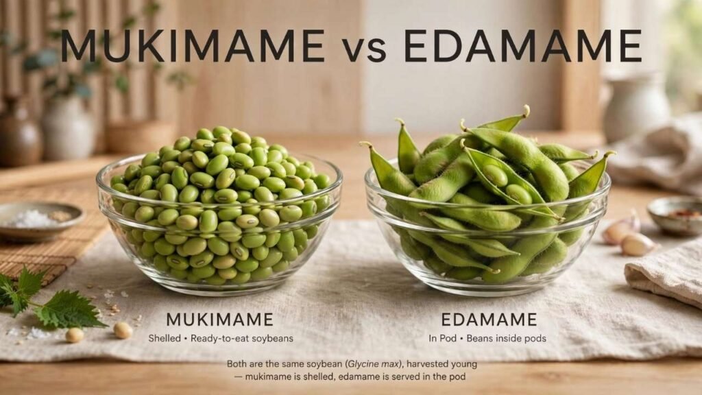 Are Mukimame and Edamame the Same?