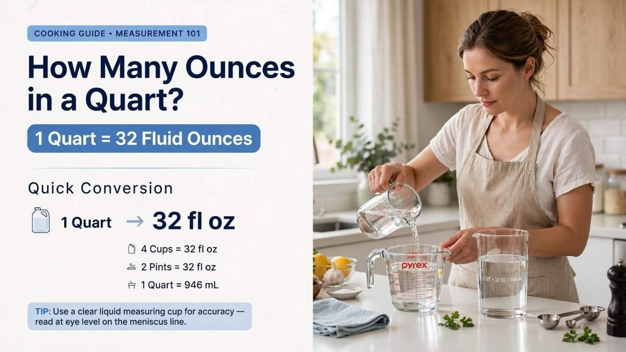 If you’re wondering how many ounces are in a quart, the quick answer is simple: 1 U.S. liquid quart equals 32 fluid ounces (fl oz).