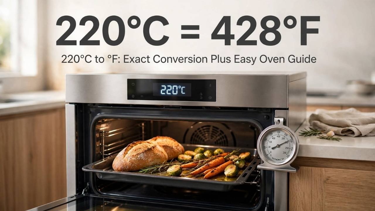 If you are looking for 220 C to F, the exact answer is 220°C = 428°F.