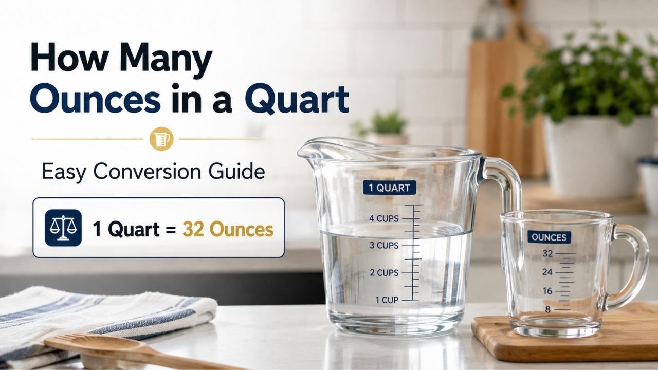 If you’re wondering how many ounces in a quart, the quick answer is simple: 1 US liquid quart equals 32 US fluid ounces.