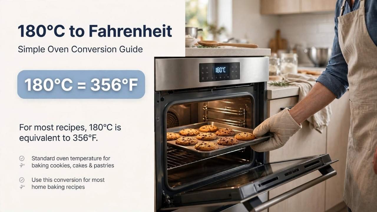 If you need to convert 180 C to Fahrenheit, the answer is simple: 180°C equals 356°F.