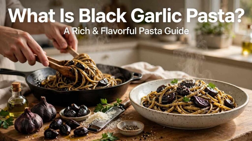 What Is Black Garlic Pasta?