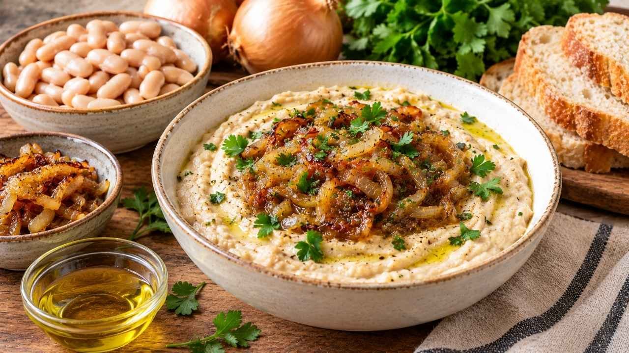 If you love simple, hearty recipes, this Romanian White Bean Dip is one to try.