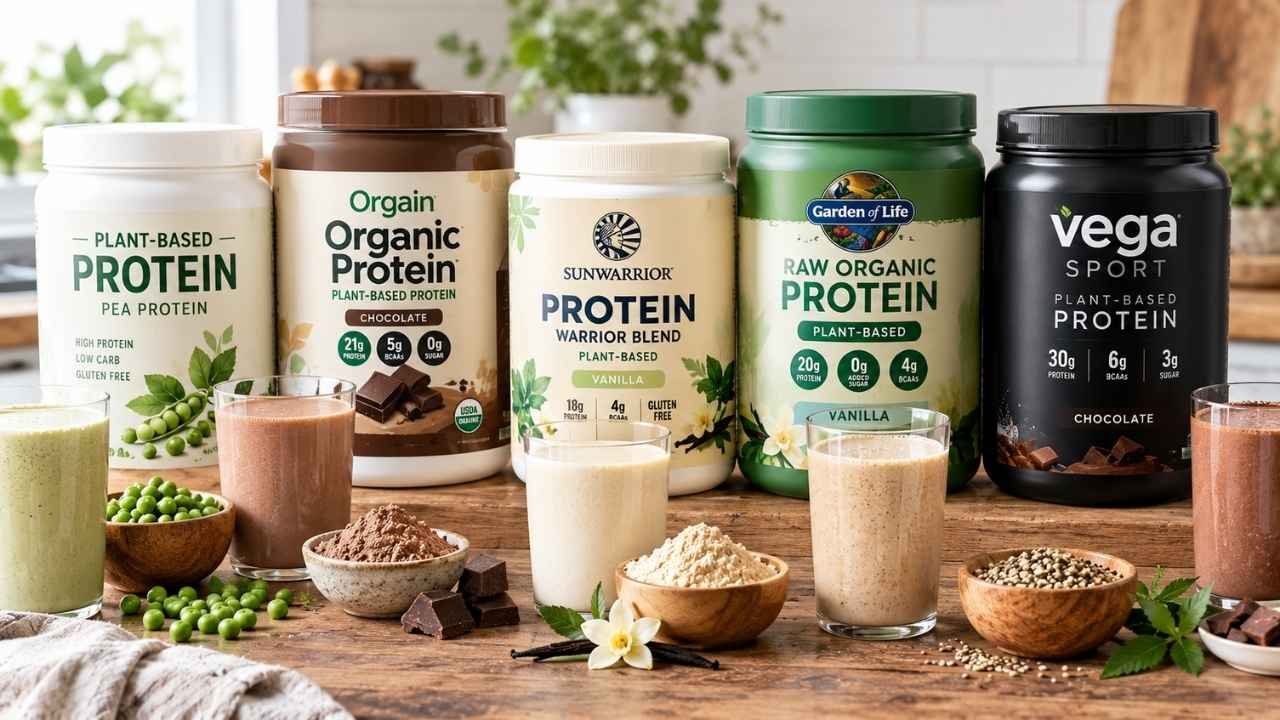 Best 5 Vegan Protein Powders Ranked for Better Results 